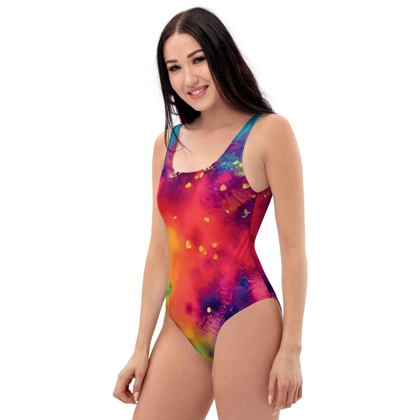 Festival Ready One-Piece Swimsuit for Music Festivals