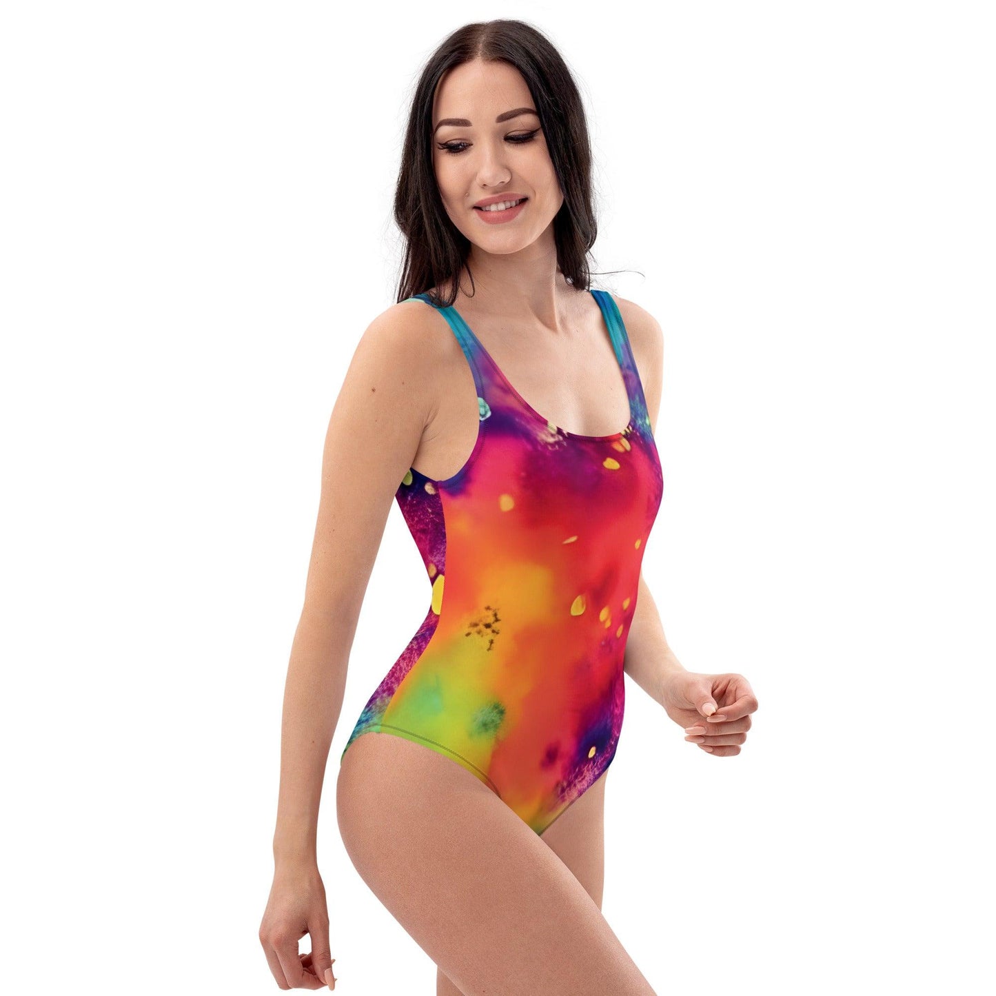 Festival Ready One-Piece Swimsuit for Music Festivals