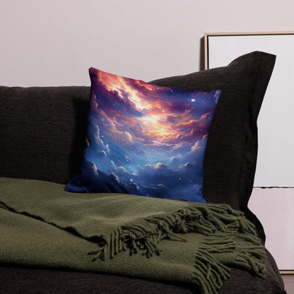 Vibrant Space Pillow - Ultimate Comfort for Ravers