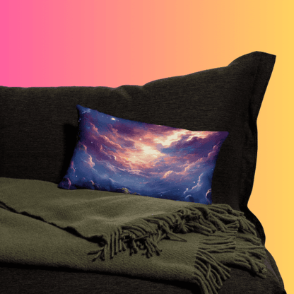 Vibrant Space Pillow - Ultimate Comfort for Rave Adventures