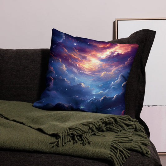 Vibrant Space Pillow - Ultimate Comfort for Ravers