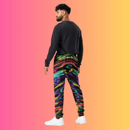 Electric Neon Joggers - Ultimate Rave Streetwear for EDM Lovers