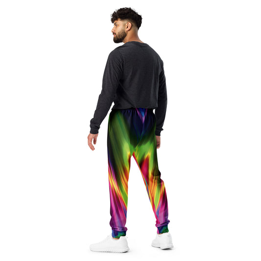 Electric Neon Joggers for Raves and Festivals