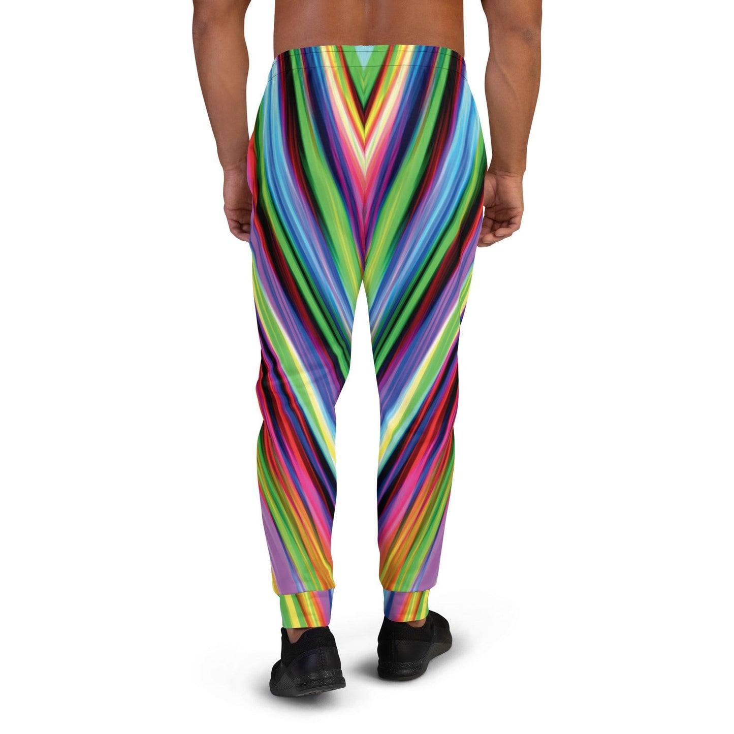 Electric Neon Joggers for Rave Enthusiasts