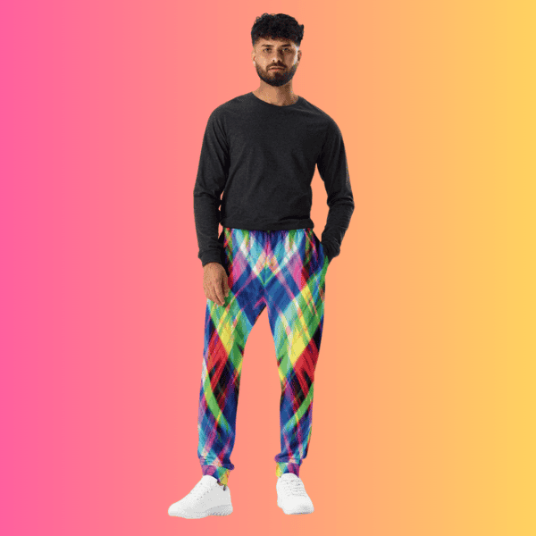 Electric Neon Joggers for Raves and Festivals - Ultimate EDM Gear