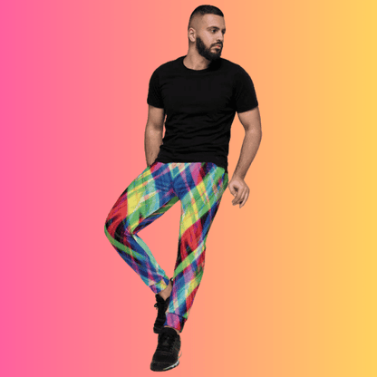 Electric Neon Joggers for Raves and Festivals - Ultimate EDM Gear