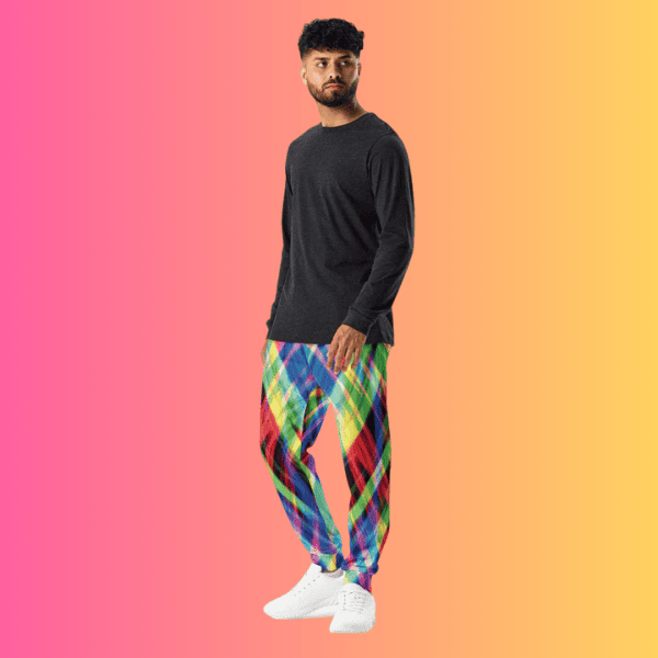 Electric Neon Joggers for Raves and Festivals - Ultimate EDM Gear