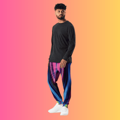 Electric Neon Joggers for Raves and Festivals - Vibrant EDM Wear
