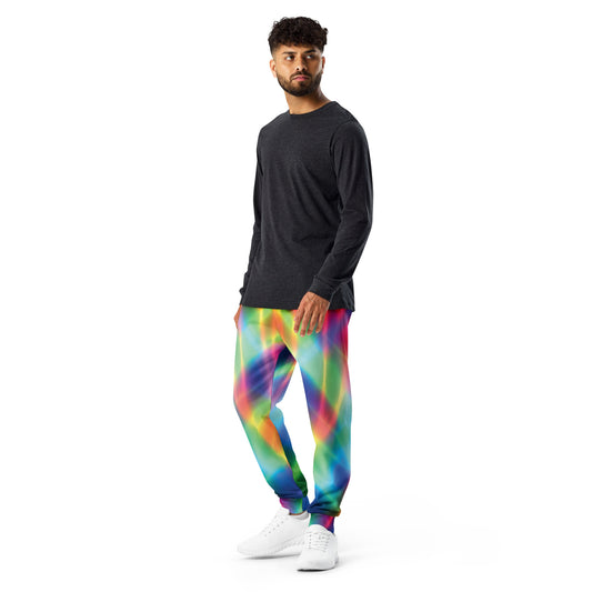 Electric Neon Joggers for Raves and Festivals