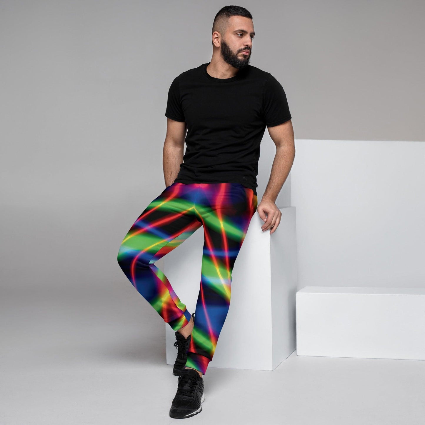 Electric Neon Joggers for Raves & Festivals