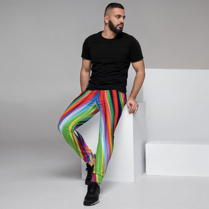 Electric Neon Joggers for Rave Enthusiasts