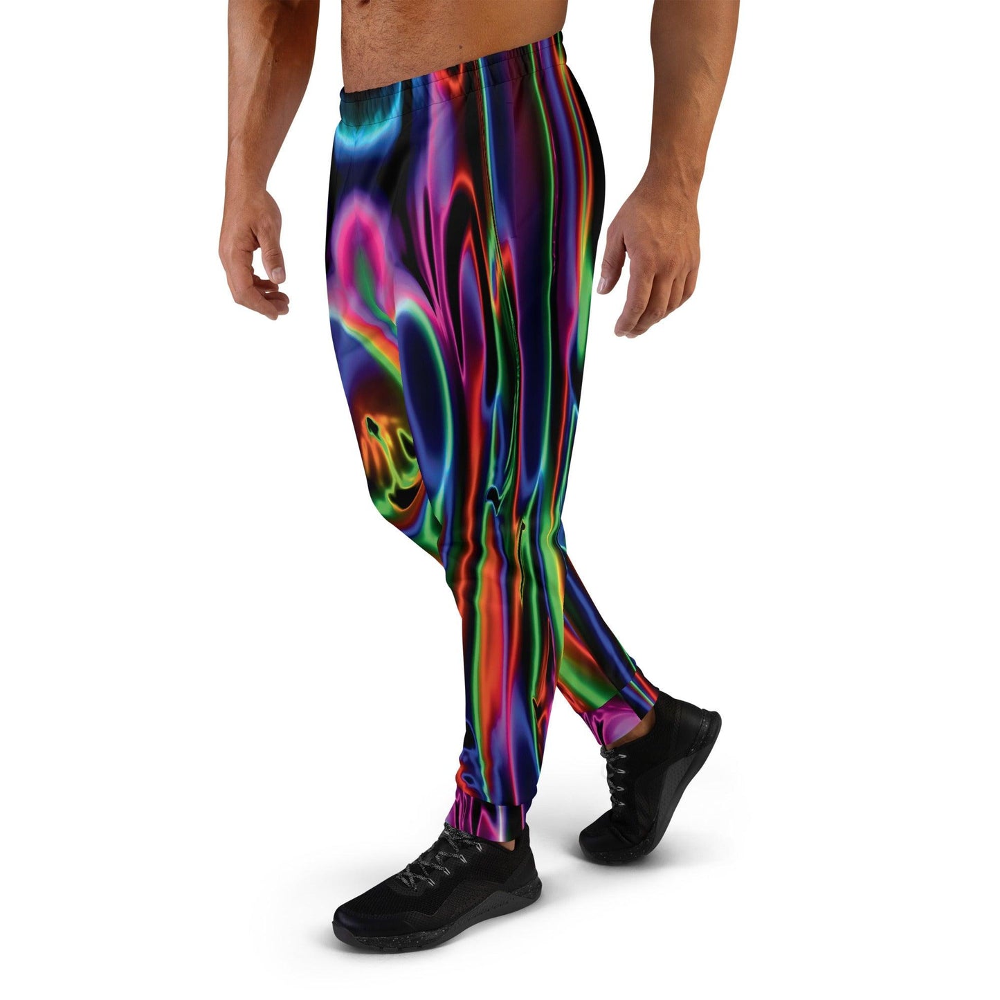 Electric Neon Rave Joggers - Festival Ready