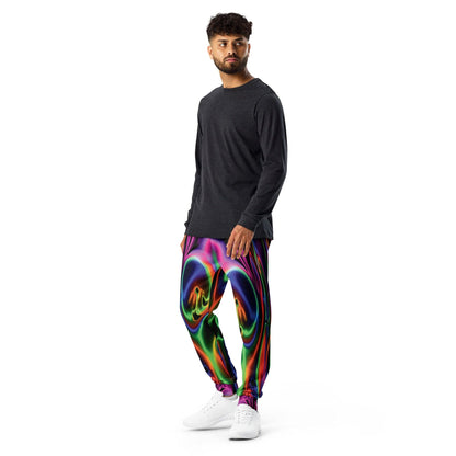 Electric Neon Rave Joggers - Festival Ready