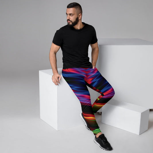 Electric Neon Rave Joggers