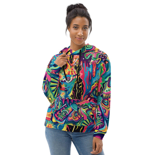 Trippy Melting Abstract Unisex Hoodie