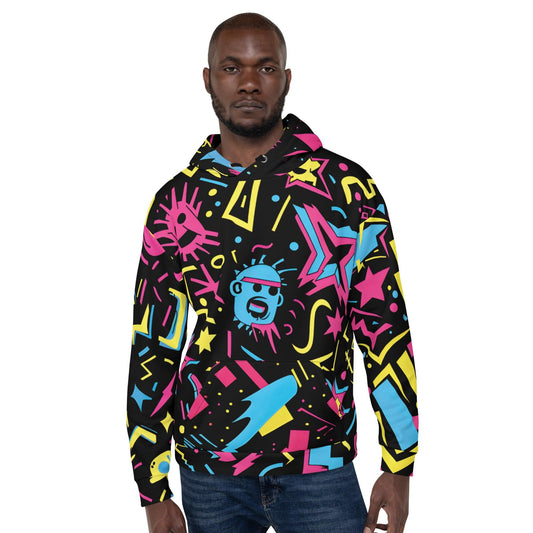 Neon Crazy Unisex Festival Hoodie