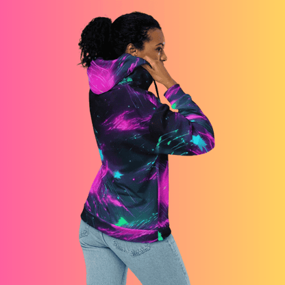 Unisex Eco-Friendly Zip Hoodie for Festival Vibes