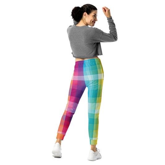 Psychedelic Trippy Festival Rave Joggers for Women