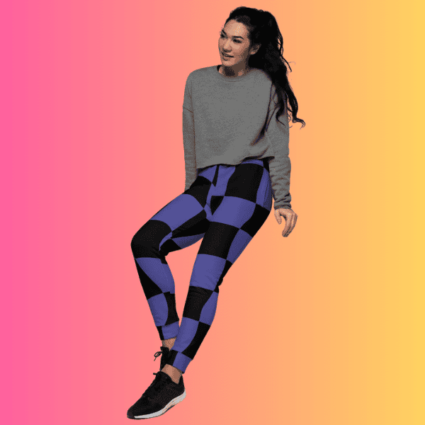 Vibrant Eco-Friendly Women's Festival Joggers for EDM Lovers