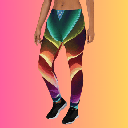 Eco-Friendly Vibrant Women's Festival Joggers for EDM Lovers