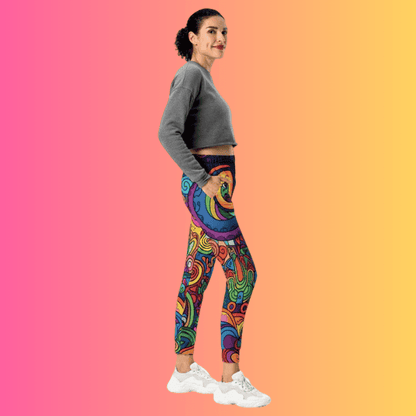 Vibrant Festival Joggers for Women - Ultimate Rave Ready Gear