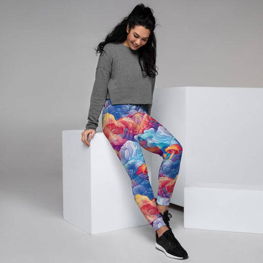 Eco-Friendly Playful Women's Joggers for Festivals