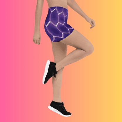 Bold and Colorful Abstract Festival Shorts for EDM Lovers