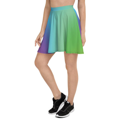 Radiant Skater Skirt - Perfect for Festivals and Raves