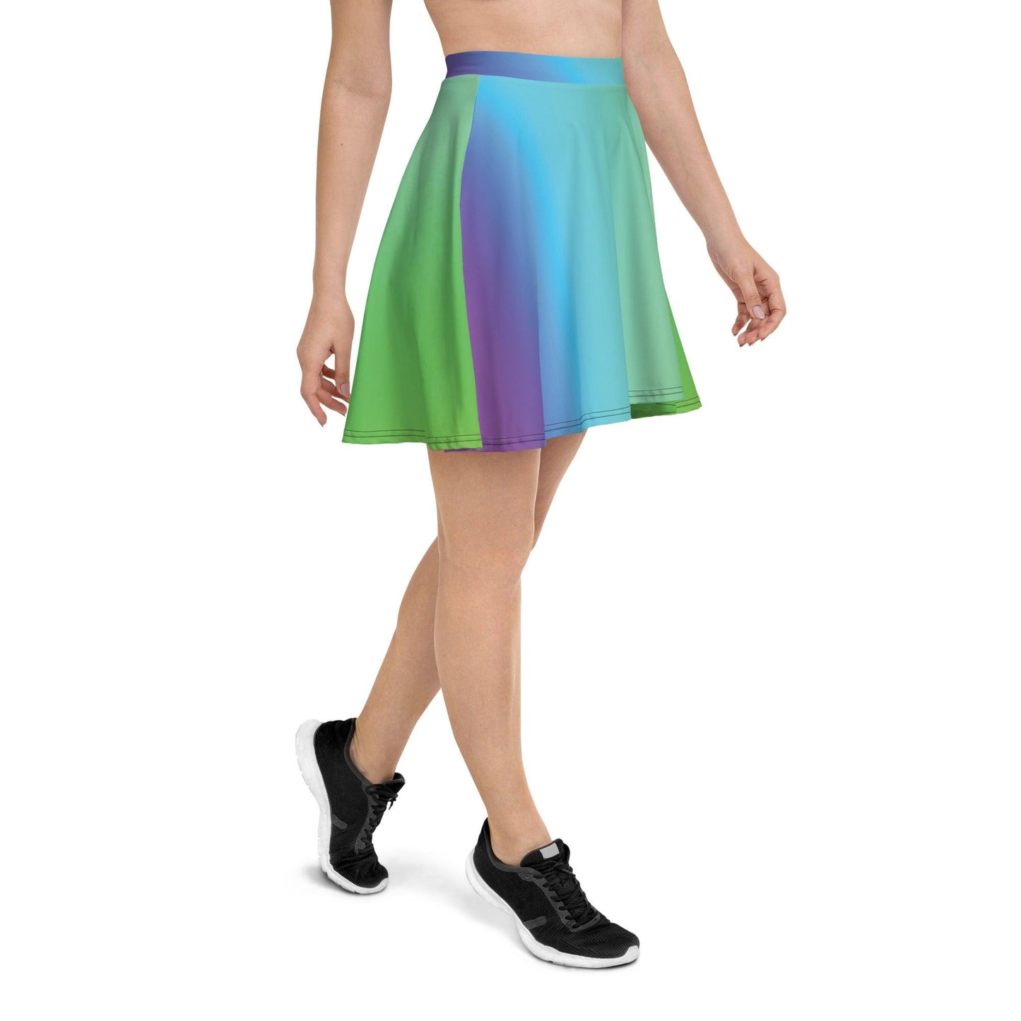 Radiant Skater Skirt - Perfect for Festivals and Raves