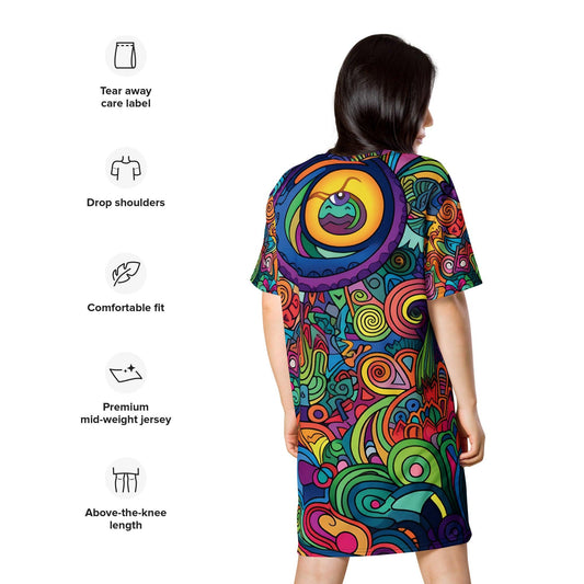 Versatile Music Festival T-Shirt Dress