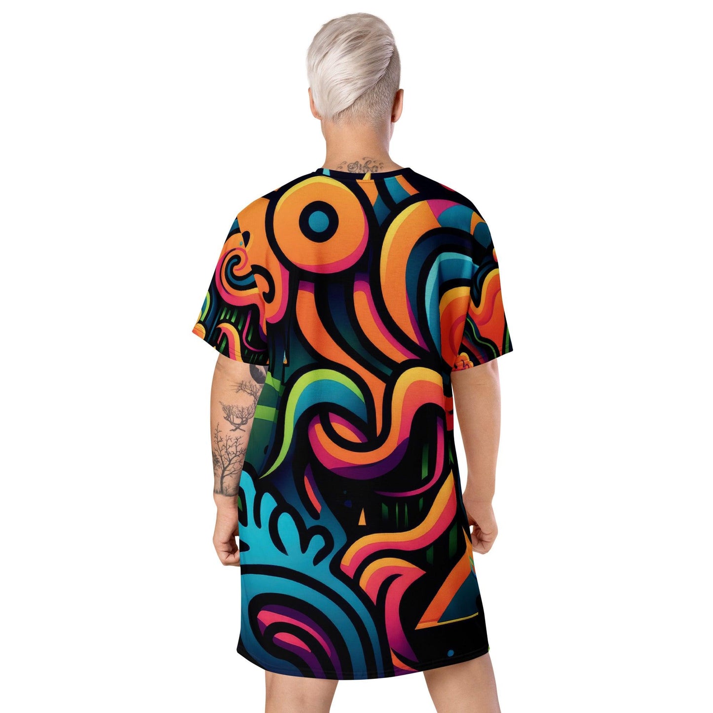 Ultimate Playful T-Shirt Dress for Festivals & Parties