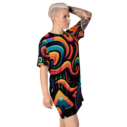 Ultimate Playful T-Shirt Dress for Festivals & Parties