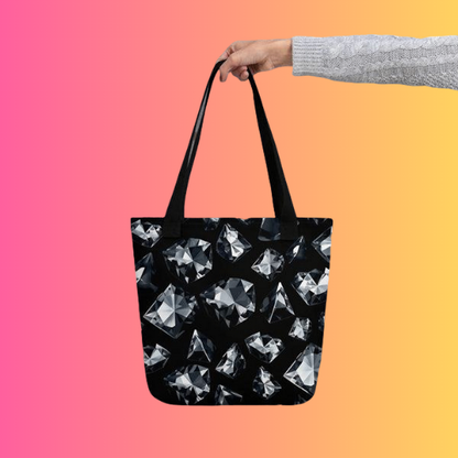 Diamond Tote Bag for Raves and Festivals