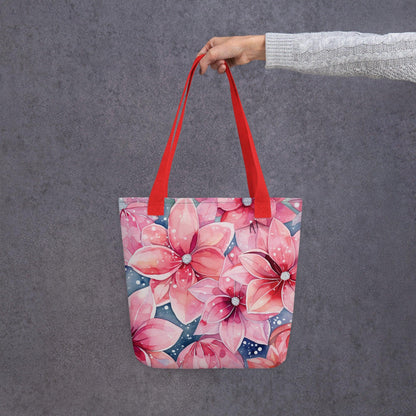 Festival Flower Tote Bag for EDM Lovers