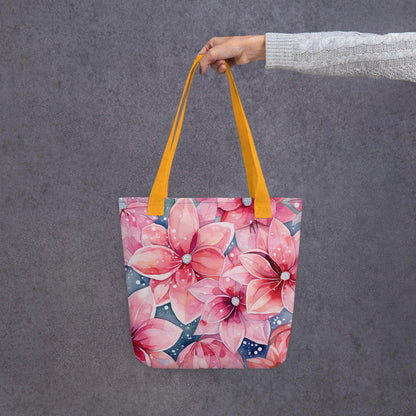 Festival Flower Tote Bag for EDM Lovers