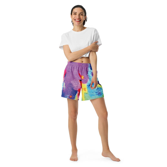 All-Over Print Unisex Athletic Long Shorts for Festivals