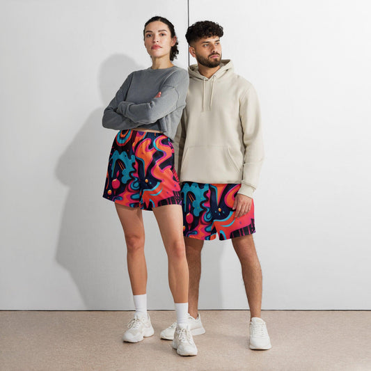 All-Over Print Unisex Athletic Long Shorts for Festivals