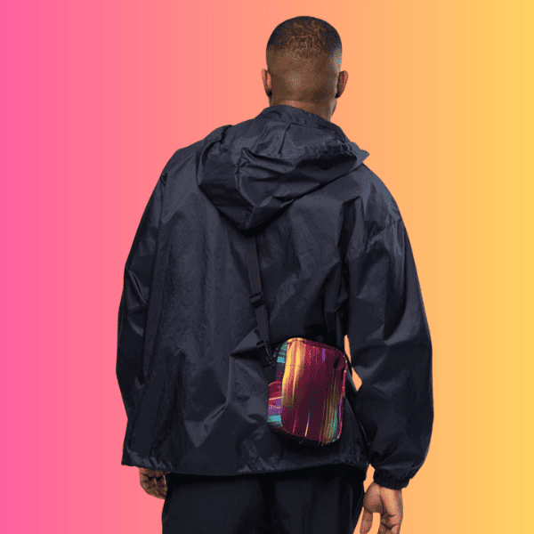 Vibrant Utility Crossbody Bag for Festival Goers