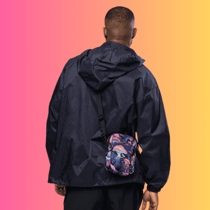 Playful Utility Crossbody Bag for Festivals and Raves