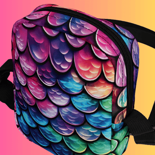 Stylish Utility Crossbody Bag for Festivals and Raves