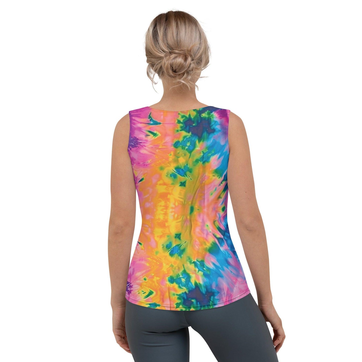 Vibrant Tie-Dye Festival Tank Top