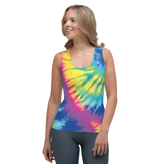 Groovy Tie-Dye Festival Tank Top