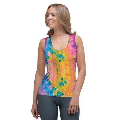 Vibrant Tie-Dye Festival Tank Top