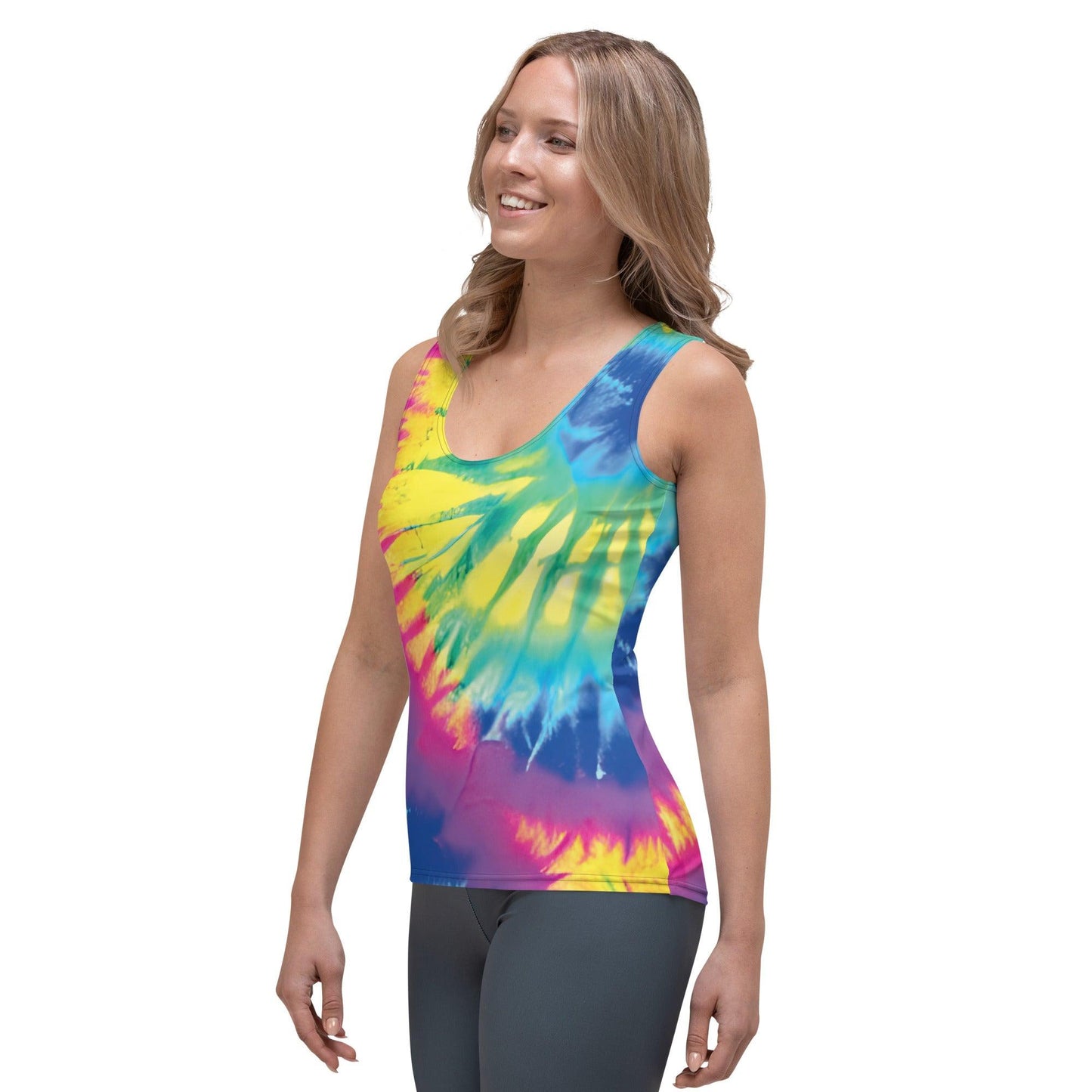 Groovy Tie-Dye Festival Tank Top