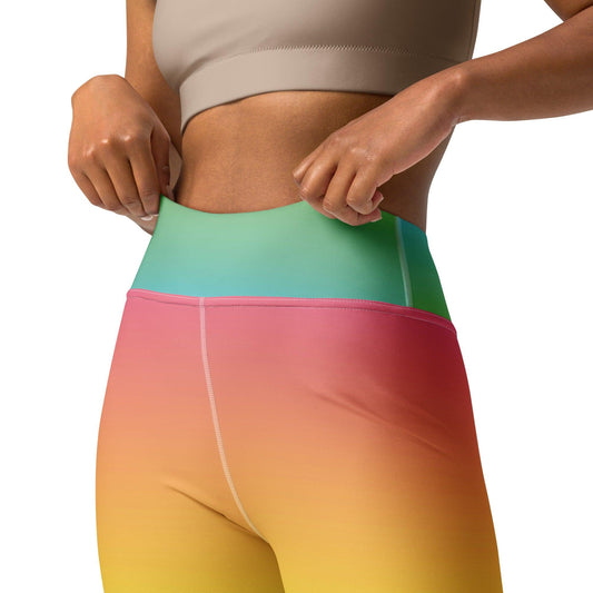 Radiant Yoga Leggings for Festivals & Dance