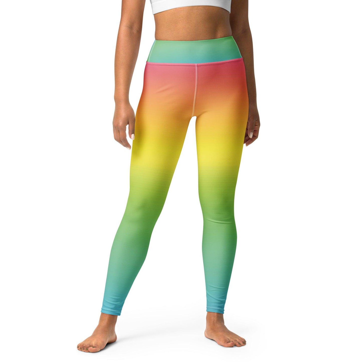 Radiant Yoga Leggings for Festivals & Dance