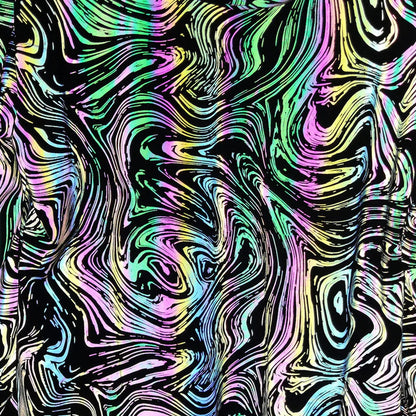 Reflective Rave Coat for EDM Festivals