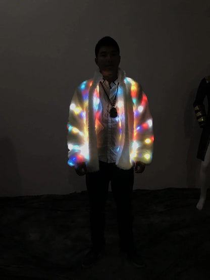 Colorful LED Lighting Clothes Jacket