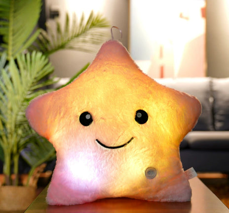 Glow Pillow Plush Toy for EDM Festivals and Raves