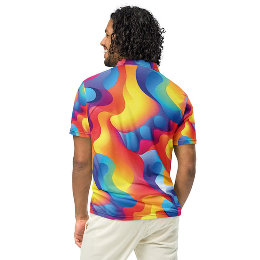 Playful Abstract Polo for Raves & Festivals